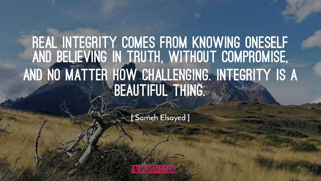 Without Integrity Quote quotes by Sameh Elsayed