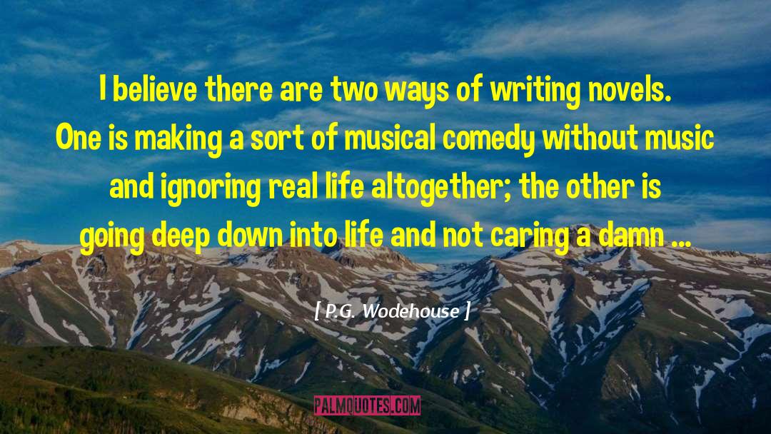 Without Music quotes by P.G. Wodehouse