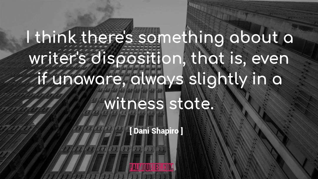 Witness quotes by Dani Shapiro