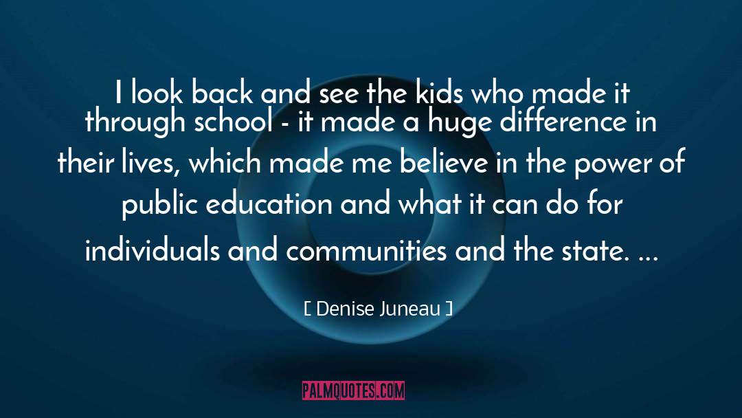 Wittaya School quotes by Denise Juneau