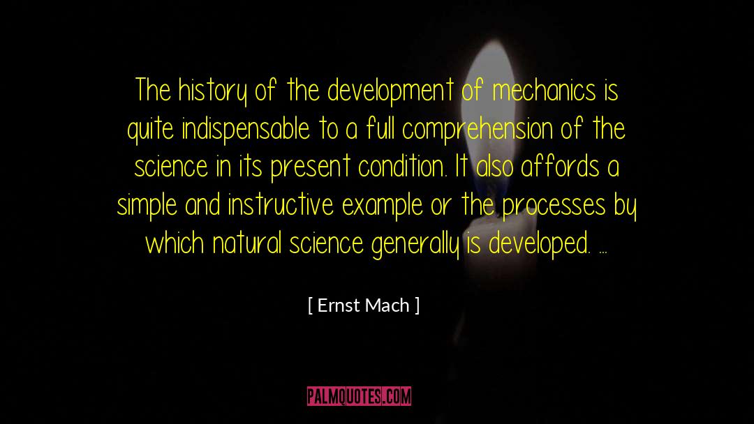 Wittnebel Development quotes by Ernst Mach