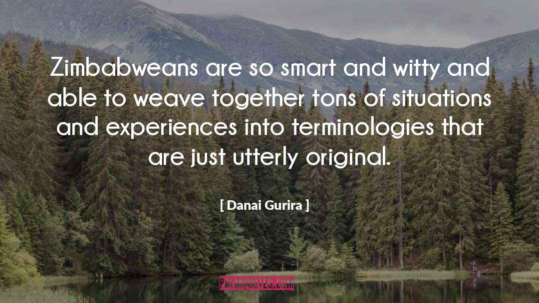 Witty Comebacks quotes by Danai Gurira