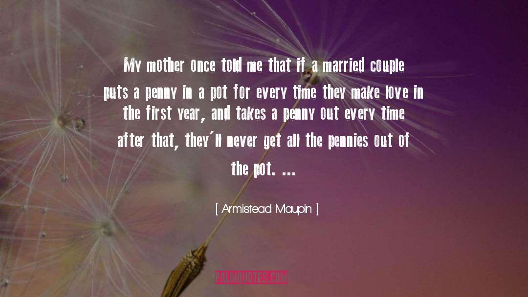 Witty Marriage quotes by Armistead Maupin