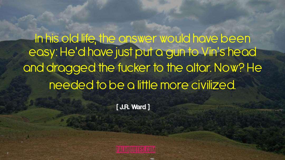 Witty Marriage quotes by J.R. Ward