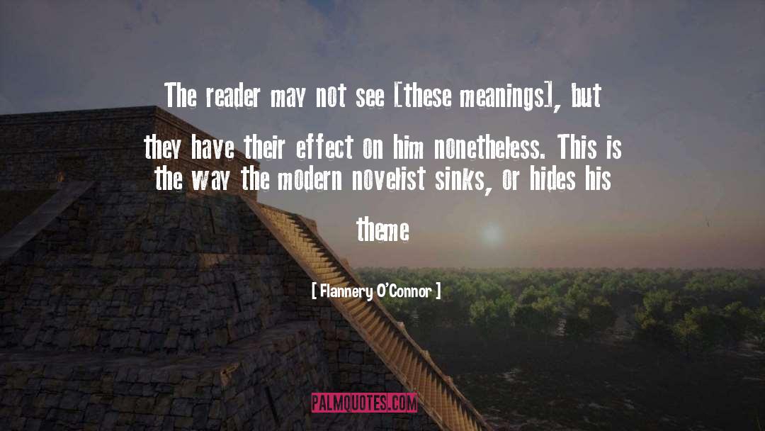 Witty Reader Board quotes by Flannery O'Connor