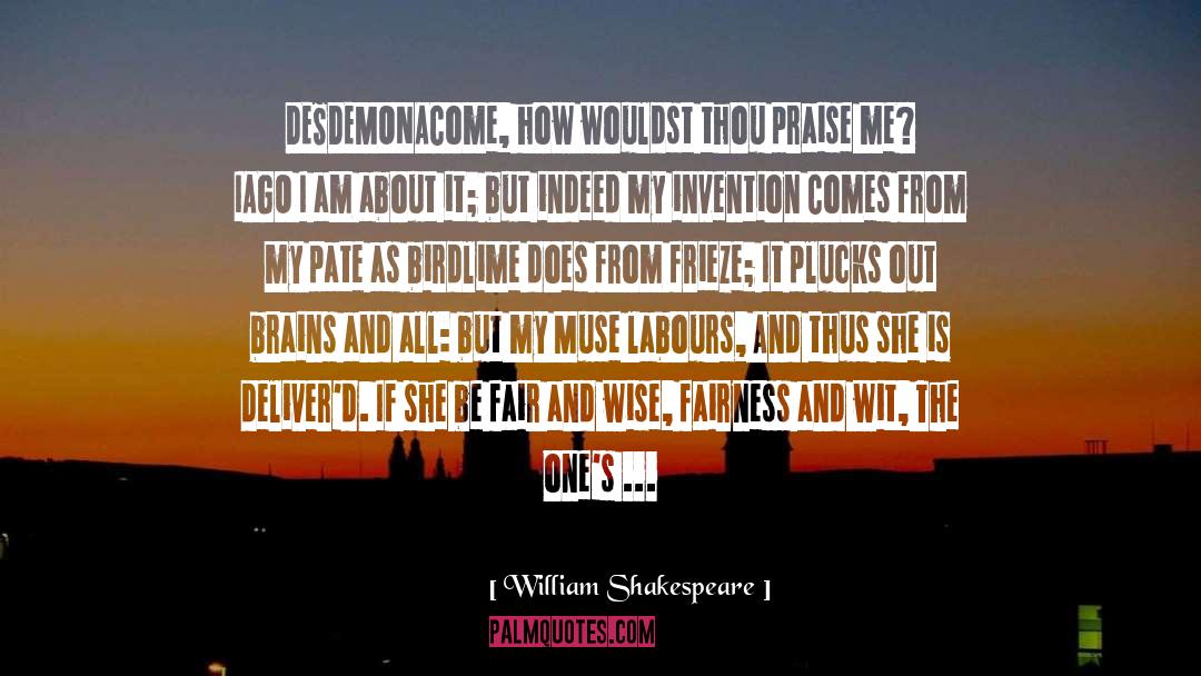 Witty Repartee quotes by William Shakespeare
