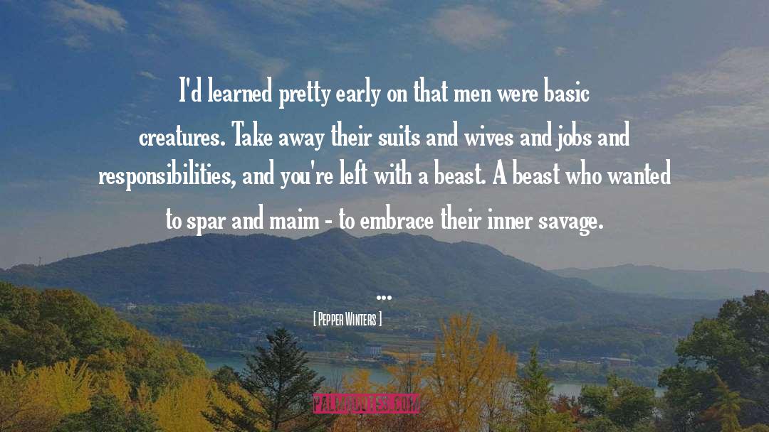 Wives quotes by Pepper Winters