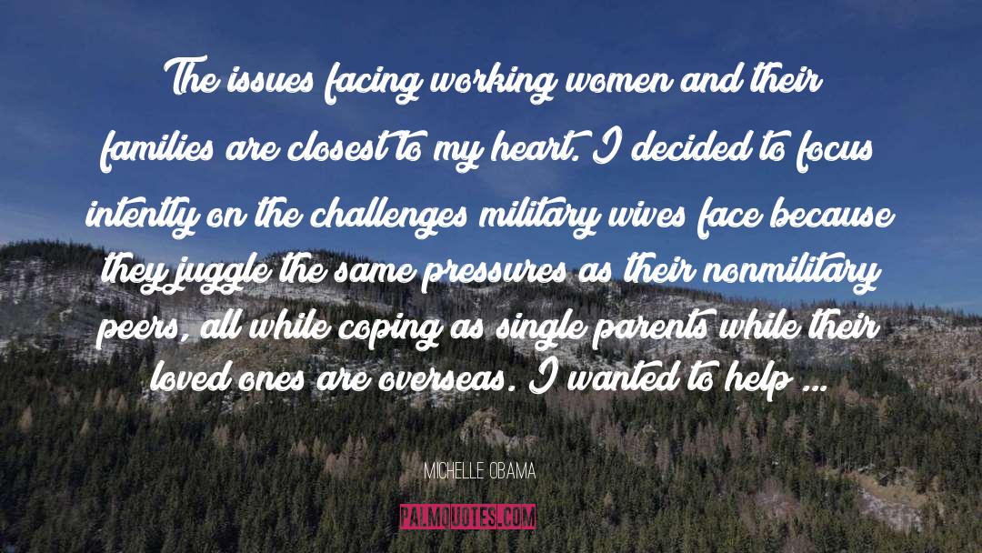 Wives quotes by Michelle Obama