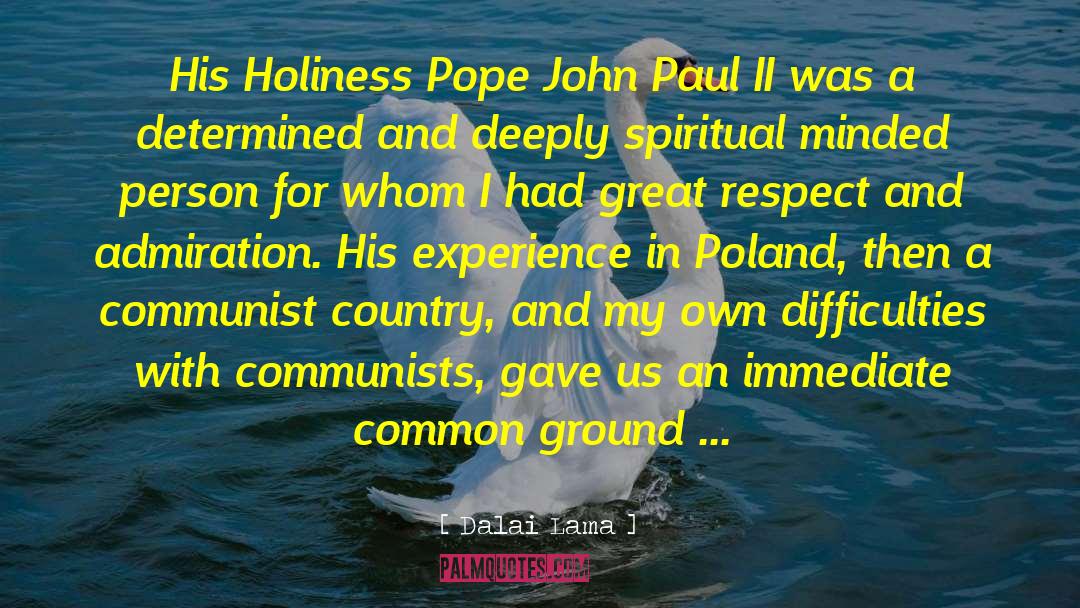 Wixted Pope quotes by Dalai Lama