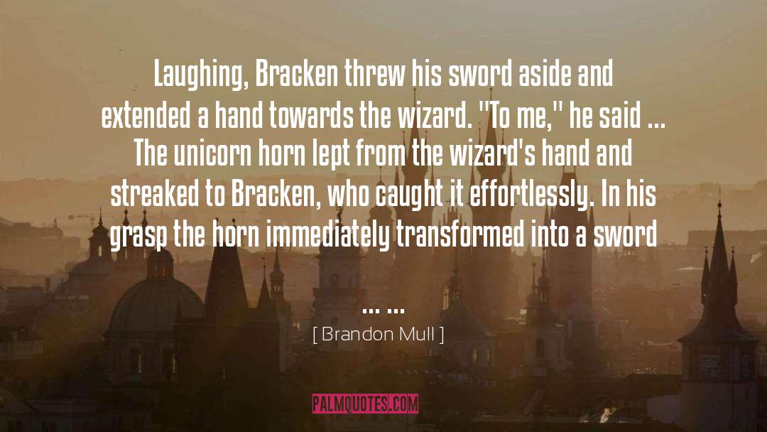 Wizards quotes by Brandon Mull