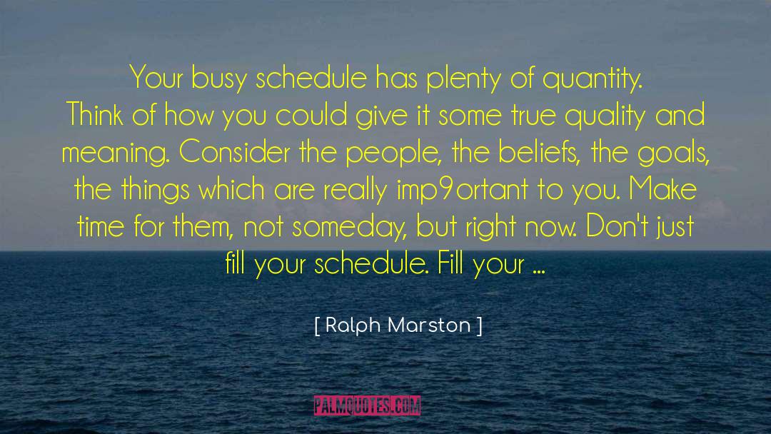 Wjct Schedule quotes by Ralph Marston