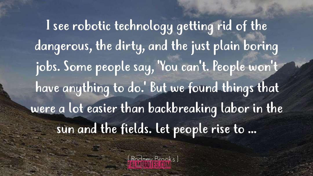 Woes Of Technology quotes by Rodney Brooks