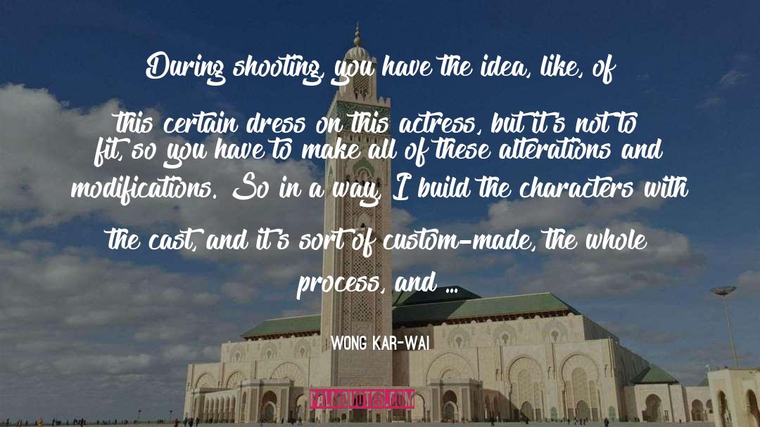 Woh Usake Oopar Chadh Kar Bola quotes by Wong Kar-Wai