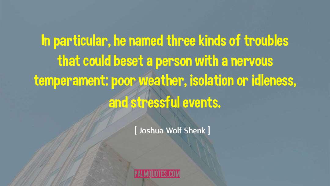 Wolf In Sheeps Clothing quotes by Joshua Wolf Shenk