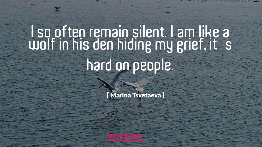 Wolf Pack quotes by Marina Tsvetaeva