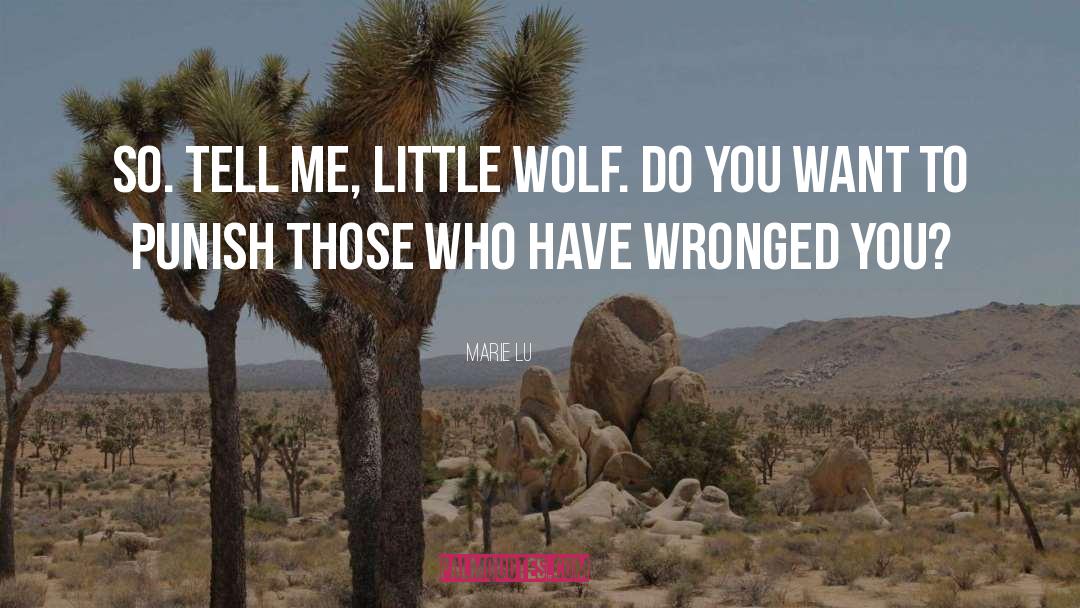 Wolf quotes by Marie Lu