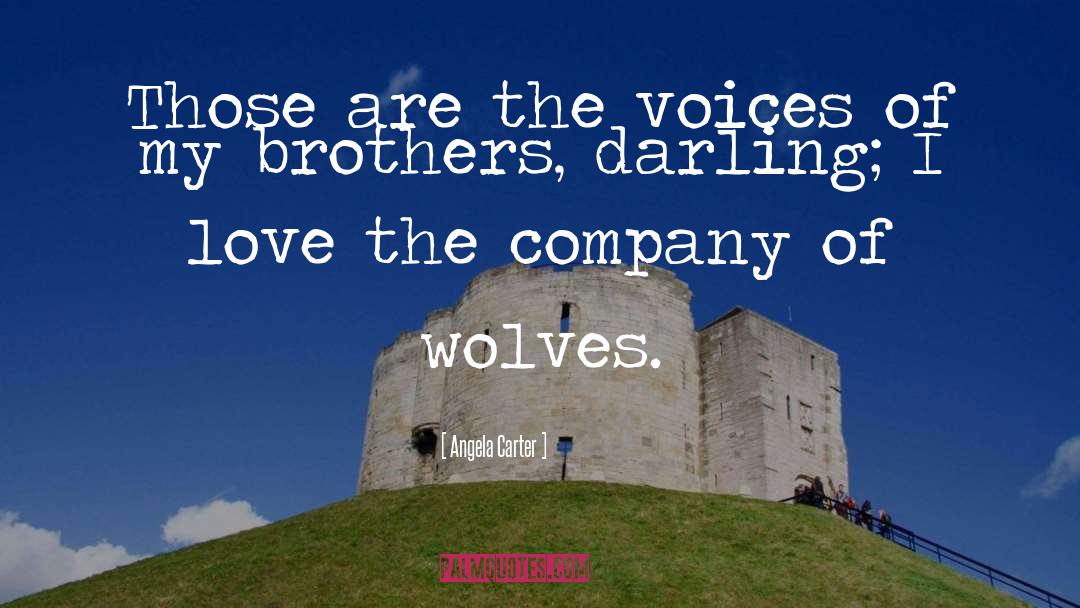 Wolf quotes by Angela Carter