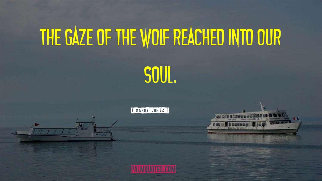 Wolf Shifter quotes by Barry Lopez