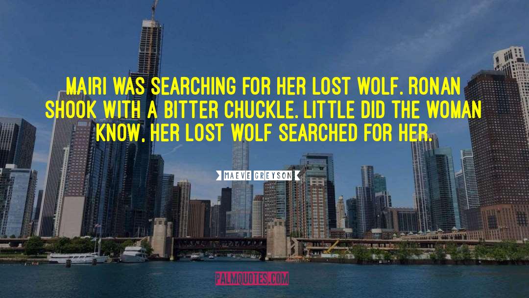Wolf Shifter quotes by Maeve Greyson