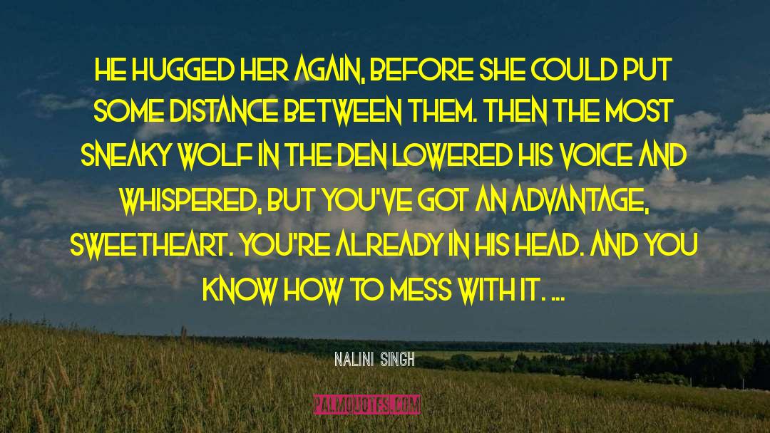 Wolf Shifter quotes by Nalini Singh