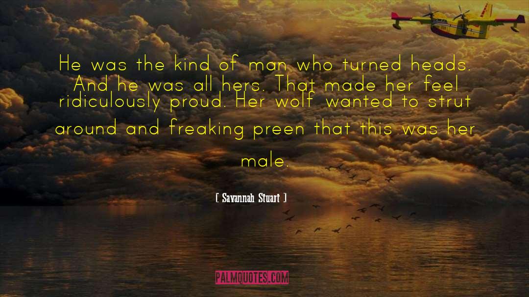 Wolf Shifters quotes by Savannah Stuart