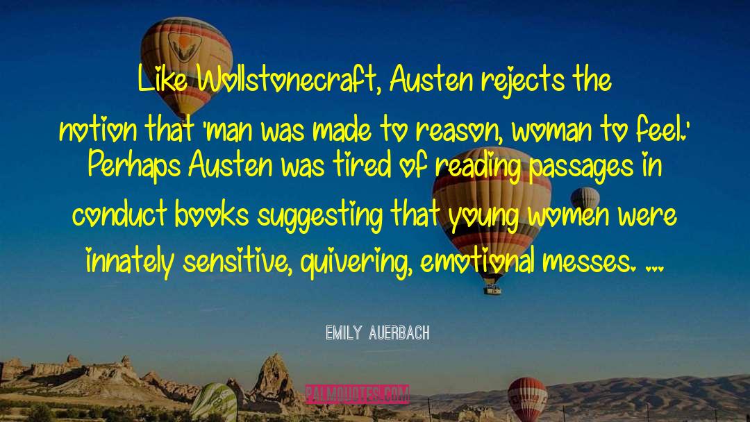 Wollstonecraft quotes by Emily Auerbach