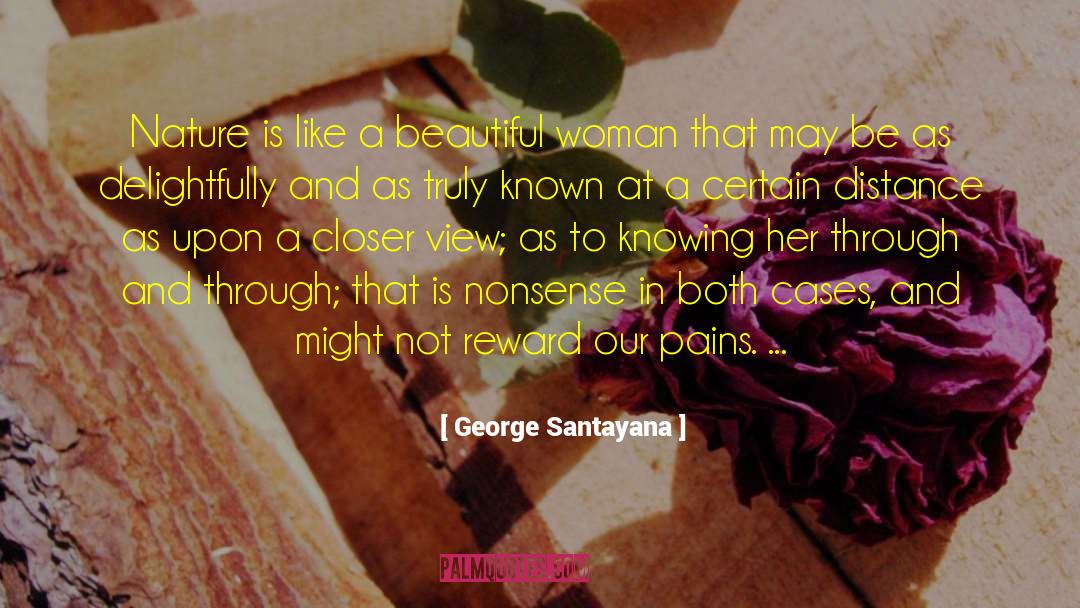 Woman And Devil quotes by George Santayana