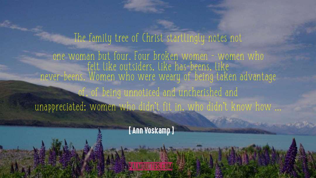 Woman And Family quotes by Ann Voskamp