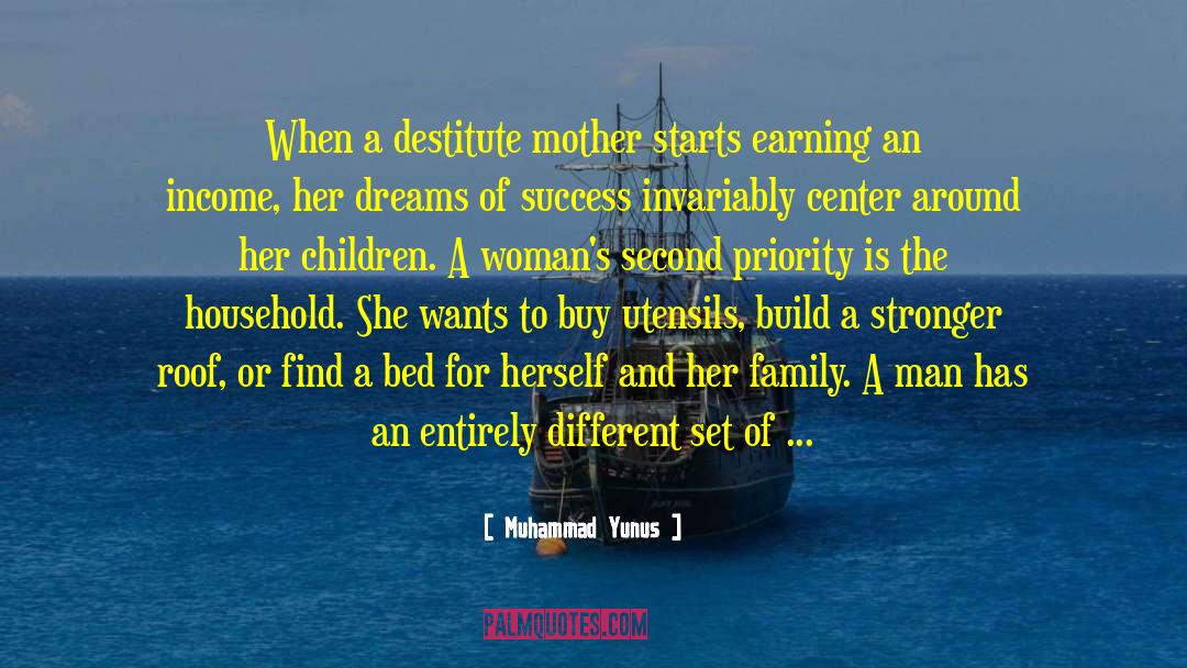 Woman And Family quotes by Muhammad Yunus