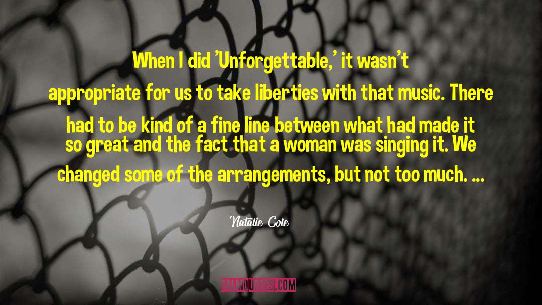 Woman Artist quotes by Natalie Cole