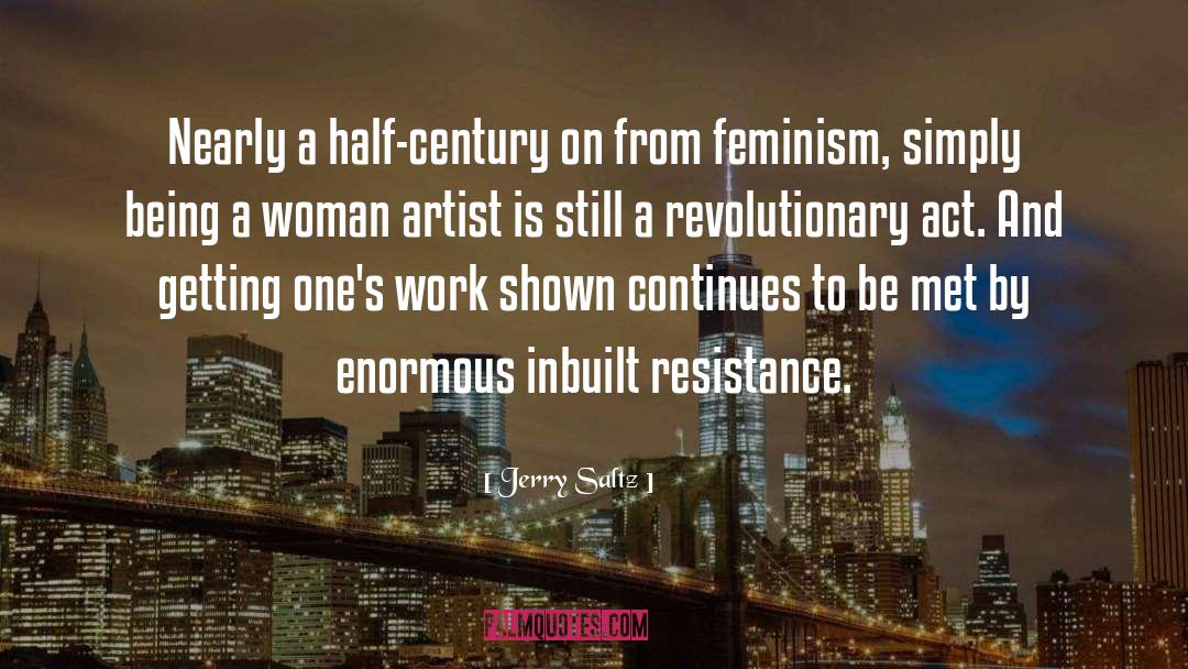 Woman Artist quotes by Jerry Saltz