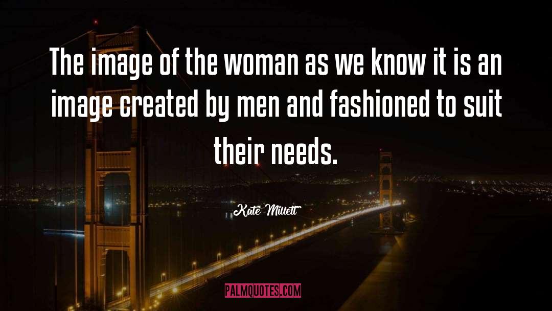 Woman Fiction quotes by Kate Millett