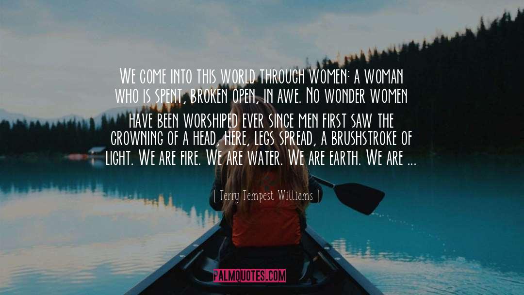Woman Is Precious quotes by Terry Tempest Williams