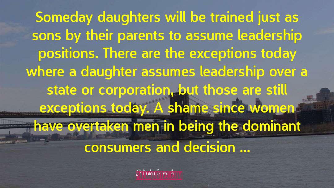Woman Leader quotes by Kailin Gow
