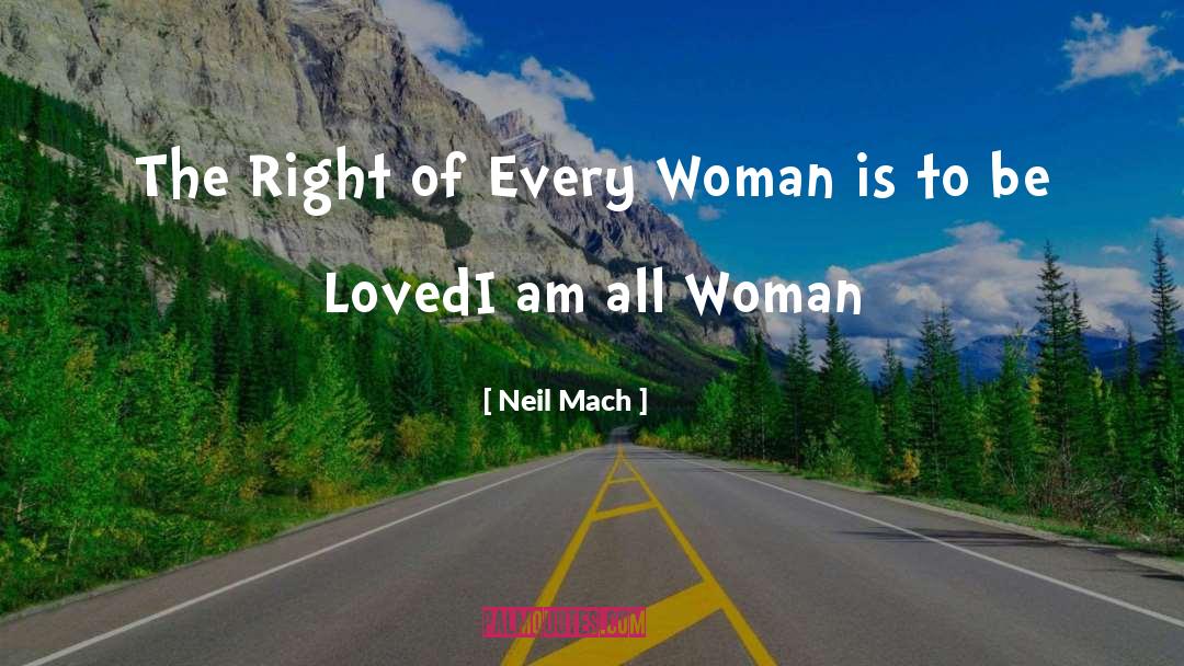 Woman Love quotes by Neil Mach