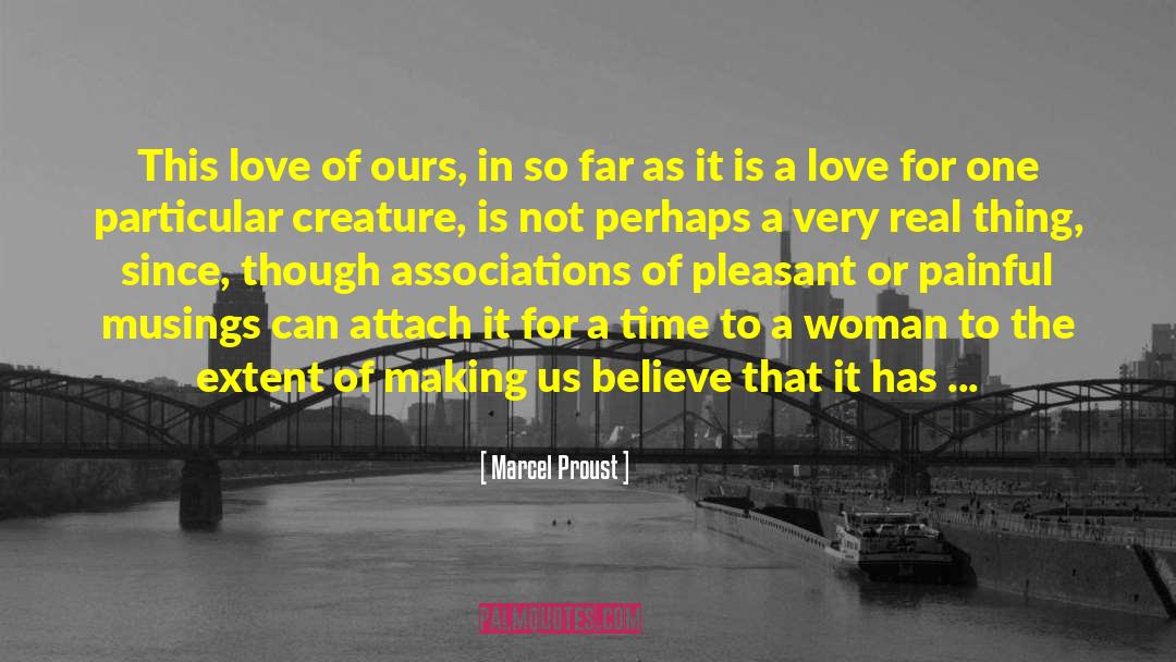 Woman Love quotes by Marcel Proust