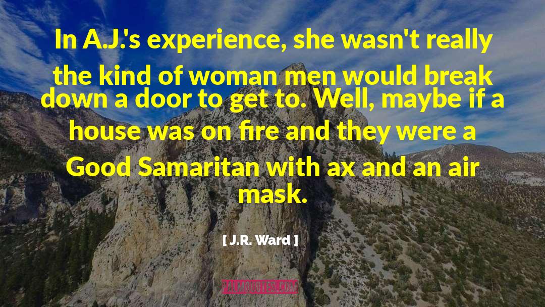 Woman Mythbuster quotes by J.R. Ward