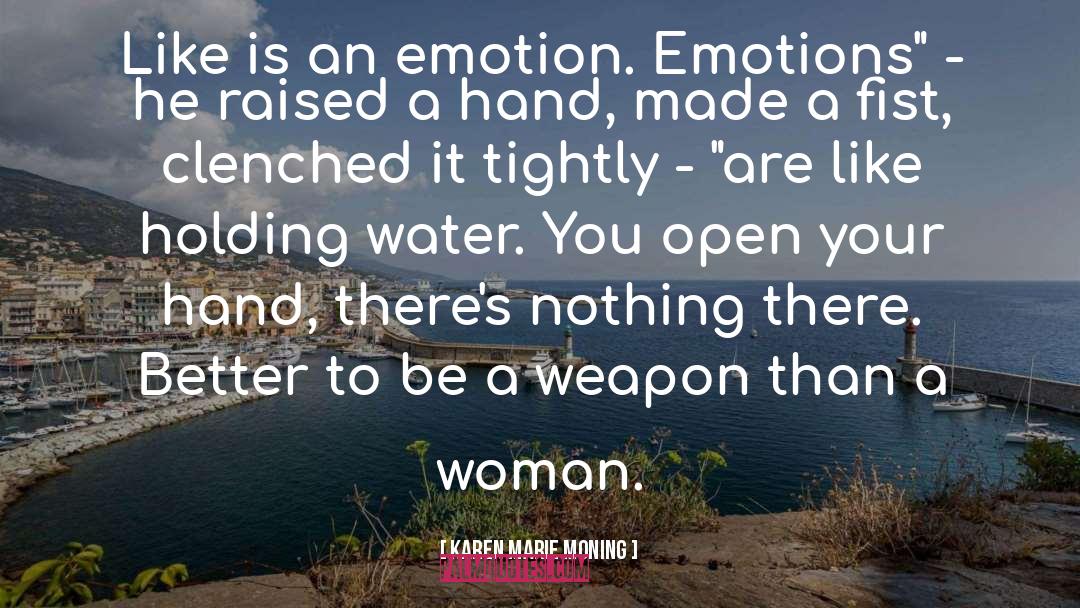 Woman Mythbuster quotes by Karen Marie Moning