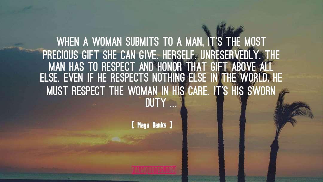 Woman Parts quotes by Maya Banks