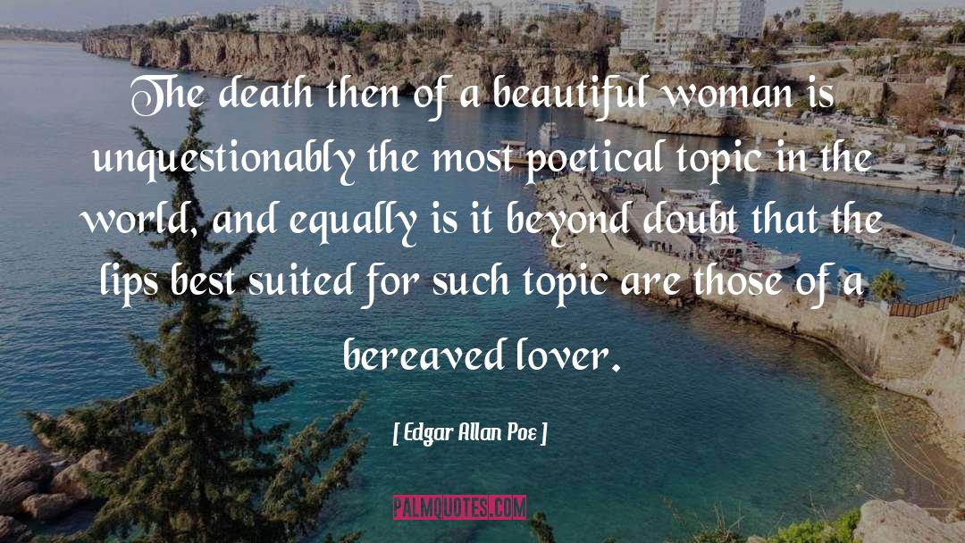 Woman Power quotes by Edgar Allan Poe