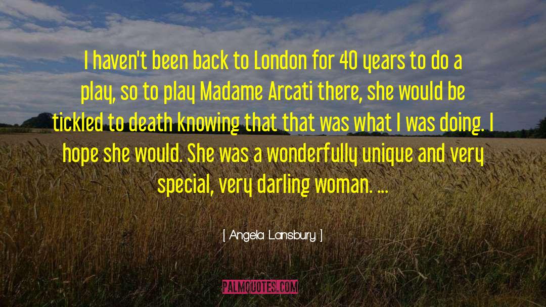 Woman Power quotes by Angela Lansbury