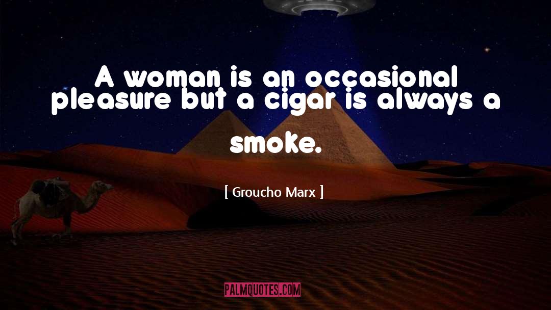 Woman Rights quotes by Groucho Marx