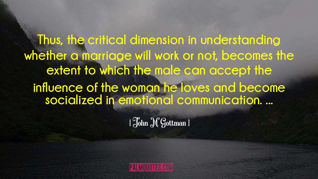 Woman Rights quotes by John M. Gottman