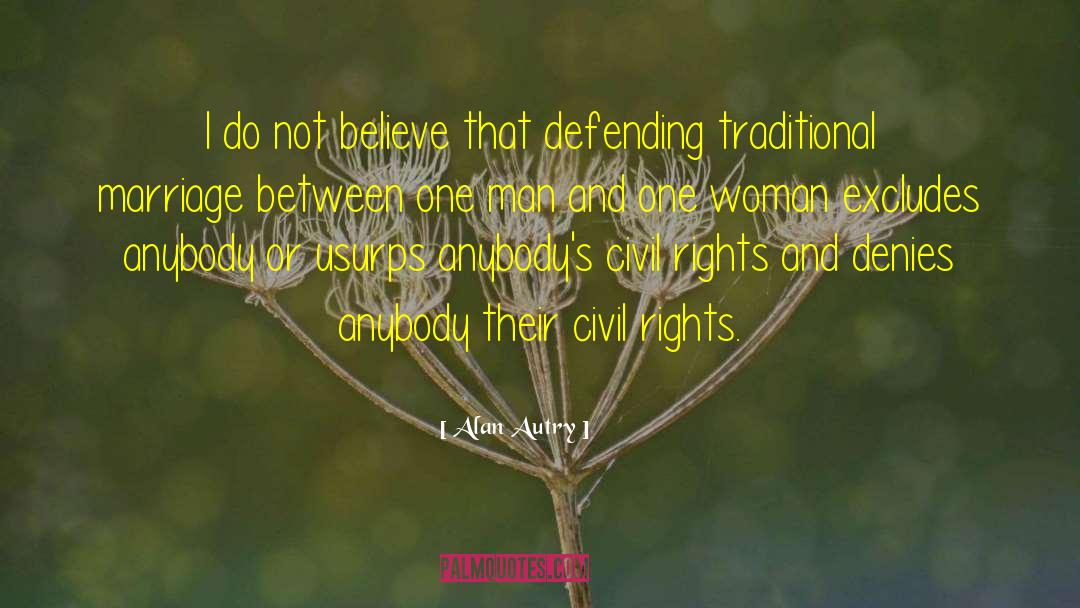Woman Rights quotes by Alan Autry