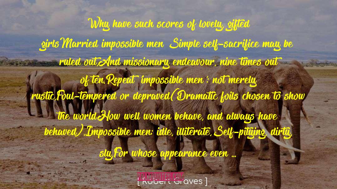 Woman Simple Harness quotes by Robert Graves