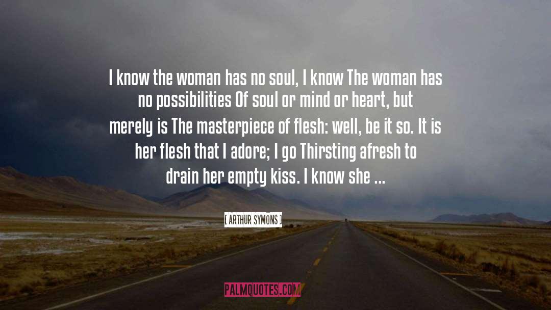 Woman Strength quotes by Arthur Symons