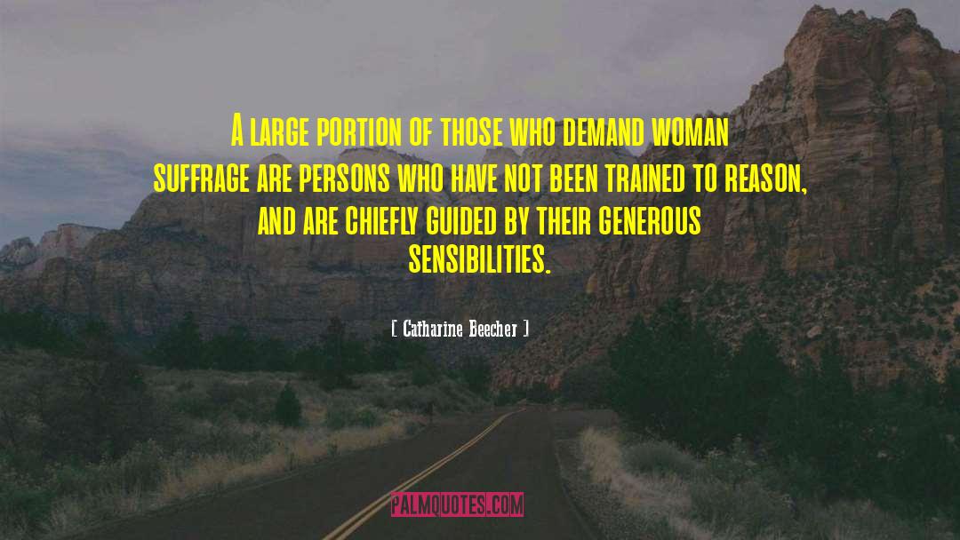 Woman Suffrage quotes by Catharine Beecher