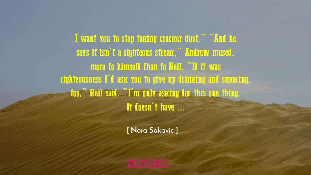 Woman Taking Off Shirt quotes by Nora Sakavic
