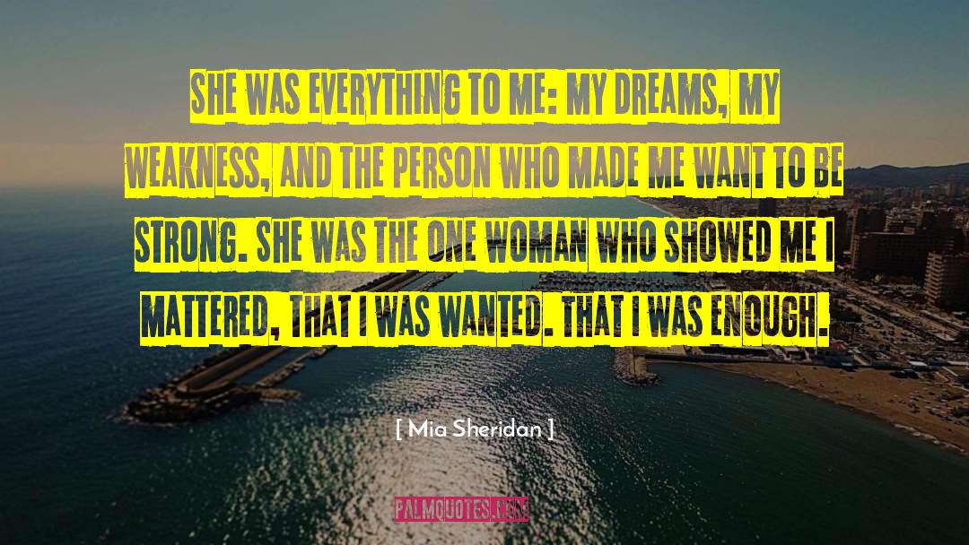 Woman Up quotes by Mia Sheridan