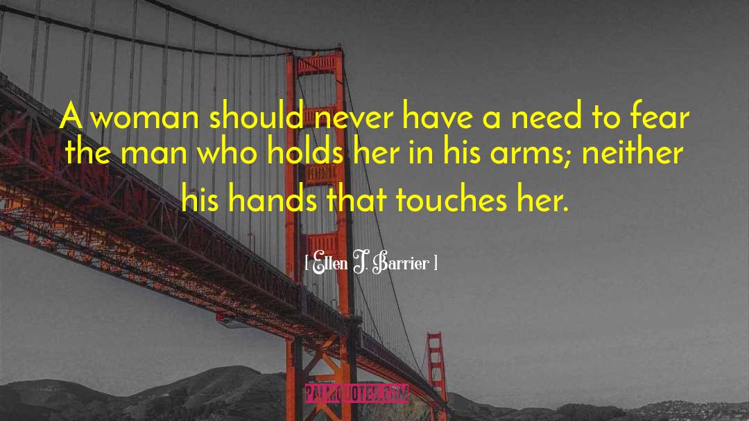 Woman Writer quotes by Ellen J. Barrier